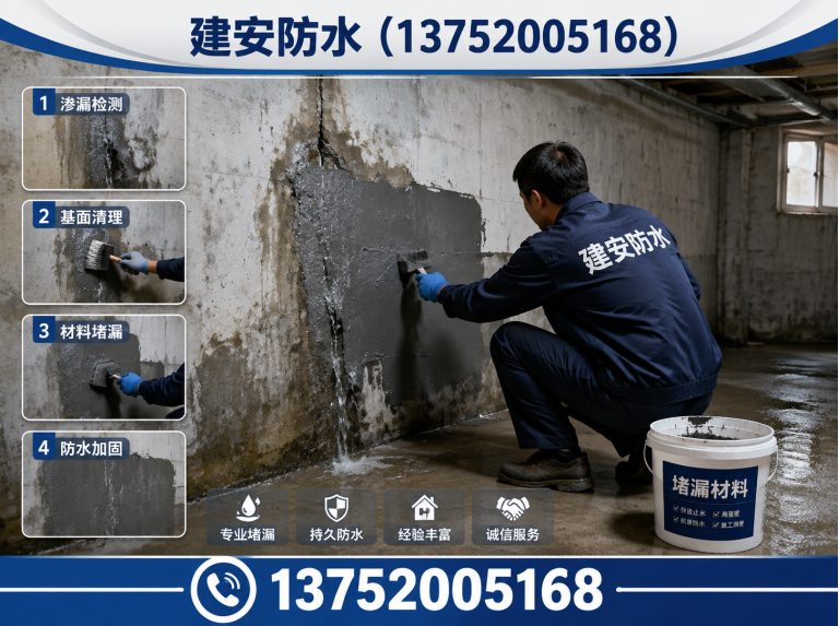 河西区天津防水补漏展示图